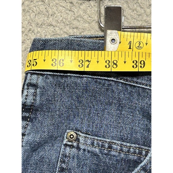 Wrangler Rugged Wear Mens Classic‎ Fit Blue Denim Jeans 38x34 Outdoors Western - Picture 7 of 14